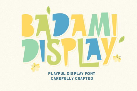 Badami: A Versatile Display Font for Modern Branding and Design