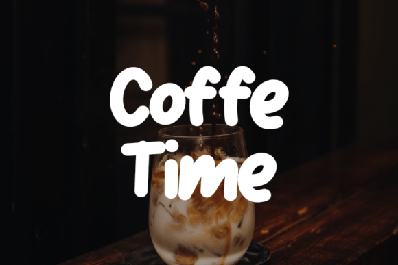 Coffe Time: Elevating Brand Identity Through Strategic Typography