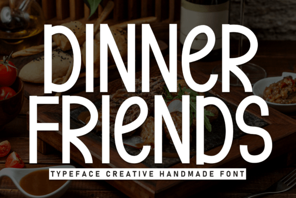 Dinner Friends: Elevating Design with Handwritten Warmth