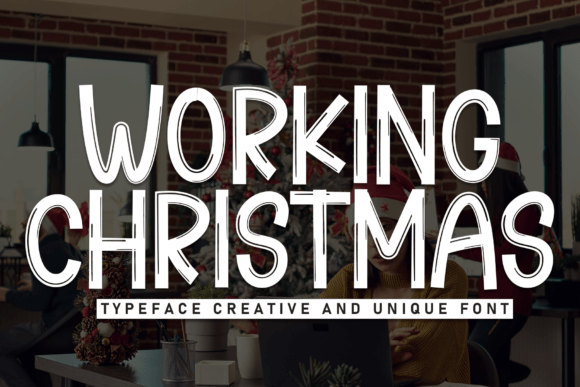 Embracing the Sweetness of Design: How Working Christmas Redefines Festive Typography