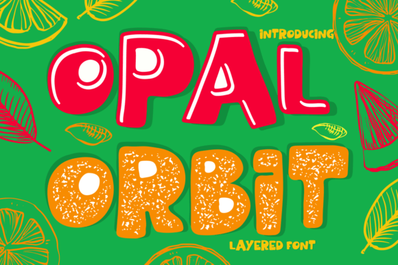 Opal Orbit: Harmonizing Whimsy and Precision in Modern Typography