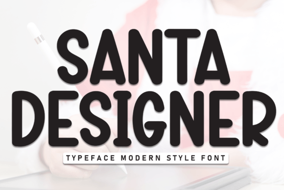 Santa Designer: A Cheerful Handwritten Font