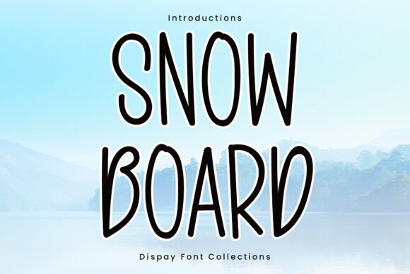 Snowboard Font: The Bold Choice for High-Impact Sports and Creative Design