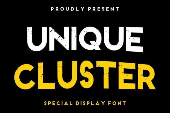 Unique Cluster: A Practical Look at This Grunge Display Font