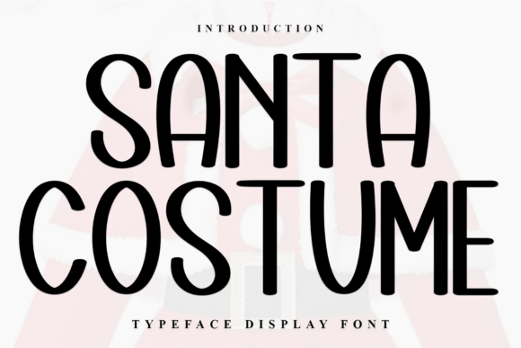 Unwrapping the Charm of Santa Costume: A Typeface for Festive Design