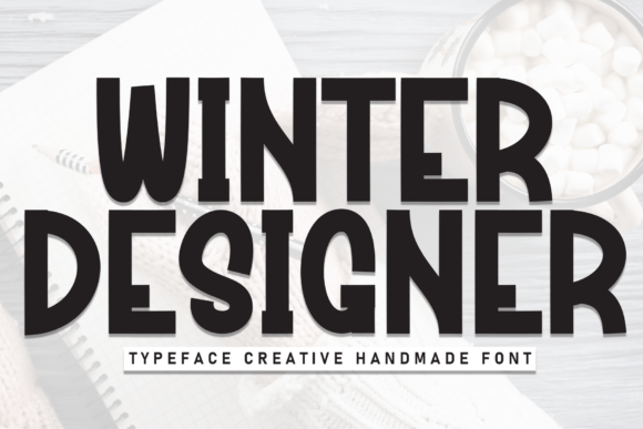 Winter Designer: Elevating Visual Communication with Bold Typographic Statement